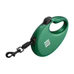Повідець для собак WAUDOG R-leash з контейнером для пакетів L до 40 кг 5 м зелений (262918)