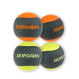 Іграшка для Собак Тенісний М'яч з пищалки SKIPDAWG 4 шт 6,4 см - мініатюра 2