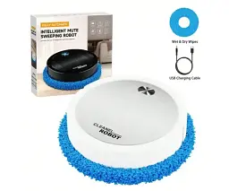 Робот-пилосос Esonstyle круглий акумуляторний 3 в 1 Vacuum 8088 cleaner LY-541 - мініатюра 2
