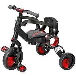 Триколісний велосипед Galileo Strollcycle Black червоний (GB-1002-R) - мініатюра 4
