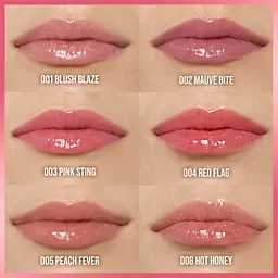 Блиск-плампер для губ Maybelline New York Lifter Plump з екстрактом перцю чилі 005 Peach fever 5.4 мл (B3486300) - мініатюра 4