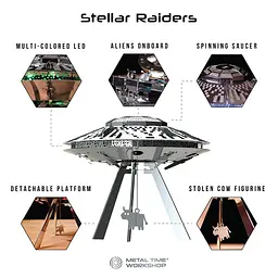 Колекційна модель Metal Time Stellar Raiders MT051 - мініатюра 4