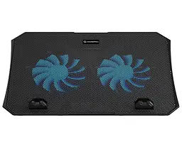 Охолоджувальна підставка для ноутбука до 15.6 дюйма GamePro GPCP-413 2xUSB 2xfans - мініатюра 2