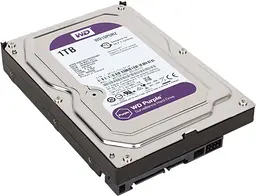 Жорсткий диск 3.5" 1TB Western Digital Purple 5400rpm 64MB SATAIII (WD10PURZ) - мініатюра 2