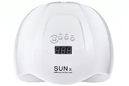 Гібридна лампа манікюрна SUN X UV+LED 54W White - мініатюра 2