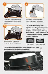 Шлея для собак Truelove TLH6771 з LED-підсвічуванням і тримачем для GPS-трекера Блакитний, S - мініатюра 5