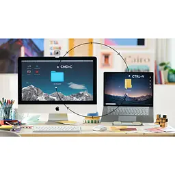 Клавіатура Logitech MX Keys Mini For Mac Wireless Illuminated Pale (920-010526) Grey [68419] - мініатюра 8