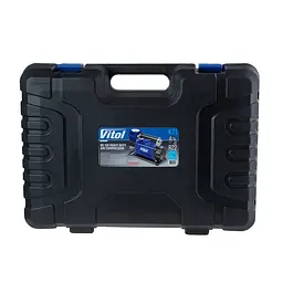 Автомобільний компресор Vitol OFF ROAD MASTER 150psi 50Amp 160л шланг 7,5м Клемі (K-71) - мініатюра 7