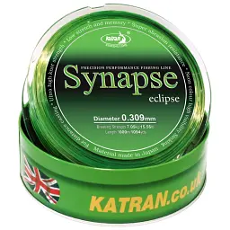 Волосінь Katran Synapse Eclipse 1000 м (neon/black) 0.309 мм 15.55 lb - мініатюра 2