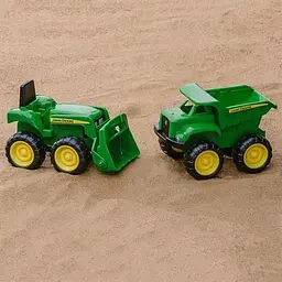 Набір для піску John Deere Kids Трактор і самоскид (35874) - мініатюра 6