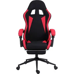 Геймерське крісло GT Racer чорне з червоним (X-2324 Fabric Black/Red) - мініатюра 7