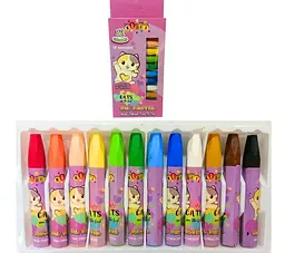 Пастель масляна KIDIS Cats are the best, 12 кольорів
