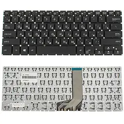 Клавіатура для ноутбука ASUS (X411 series) rus чорний без фрейма