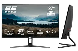 Монітор 2E Gaming 27" R2723BV HDMI DP MM VA 165Hz 6ms CURVED FreeSync teh0014239 - мініатюра 2