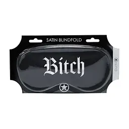 Сатинова маска на очі Ouch! Bitch Black - мініатюра 5