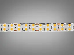 Світлодіодна стрічка 24в, 240 діодів на метр, 10мм, теплий - мініатюра 3