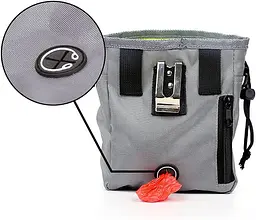 Сумка для вигулу і тренувань собак Dog Treat Bag orange - мініатюра 3