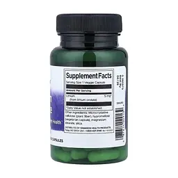 Вітамінно-мінеральний комплекс Swanson Літій оротат, 5 мг, Lithium Orotate, 60 вегетаріанських капсул (SWV02913) - мініатюра 2