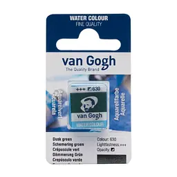 Фарба акварельна Van Gogh (630) Зелений сутінковий кювета Royal Talens (8712079419455)