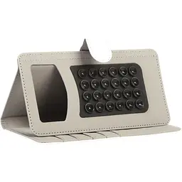 Чохол-книжка Toto Book cover PU Universal 5.5" White - мініатюра 4
