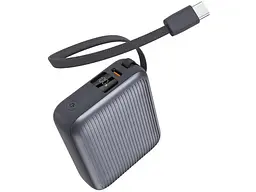 Зовнішній акумулятор (Power Bank) Sigma mobile X-power SI10A5QL 10000mAh 35W Grey - мініатюра 3