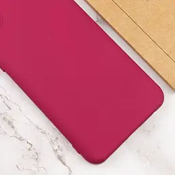 Чохол TPU GETMAN Liquid Silk Full Camera для Samsung Galaxy S22 Ultra Бордовий / Marsala - мініатюра 3