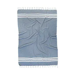 Плед-накидка Barine - Ege Denim синій 120x165