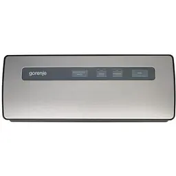 Вакуумний пакувальник Gorenje VS120E, Silver, 120W, електронне управління, функція запаювання та вакуумування - мініатюра 3
