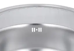 Кухонна мийка Brinex 7750 0,8 мм, врізна BRIN7750SAT08 - мініатюра 3