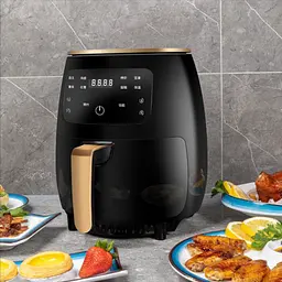Аеро-фрітюрниця електрична безмасляна XPRO BM-589 1200 Вт 4 л - мініатюра 4