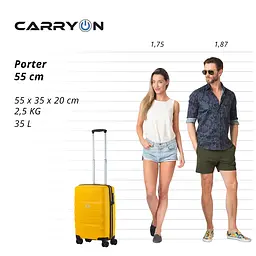 Валіза CarryOn Porter (S) Yellow (502456) - мініатюра 6
