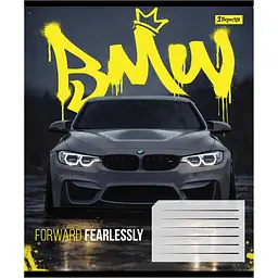 Зошит шкільний 1Вересня Fearleslly forward А5 12 аркушів лінія 25 шт. (768668) - мініатюра 3