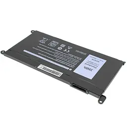 Акумулятор Dell WDX0R (Inspiron 15 5568, 13 5368, 13 5378) 11.4V 3400 mAh 39Wh Black - мініатюра 2