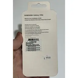 Оригінальний чохол із підставкою Protective Standing Cover для Samsung Galaxy S10e Blue Navy EF-RG970CLEGRU - мініатюра 3
