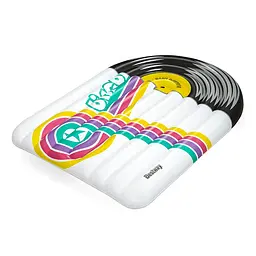 Надувний матрац Bestway Disco 196×145 см до 100 кг 2 камери у коробці (43837)