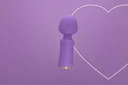 Мінівібромасажер FairyGasm SecretFuntasy violet - мініатюра 7