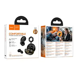 Беруші HOCO M201 Cloud noise-canceling sleep earplugs Black - мініатюра 2