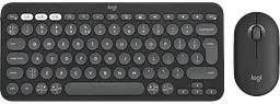IT набор Pebble 2 Combo - Tonal Graphite - US INT'L - 2.4GHZ/BT Logitech teh0027094