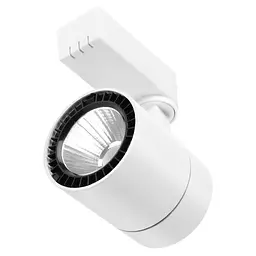 Світильник трековий поворотний LED KW-208/12W NW WH COB Brille 32-937 - мініатюра 3