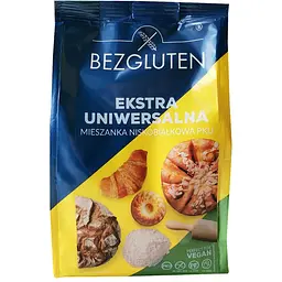 Суміш для випічки Bezgluten Ekstra uniwersalna mieszanka bezglutenowa без глютену 500 г