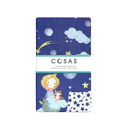 Комплект постільної білизни Cosas підлітковий LITTLE PRINCE & STAR 155 x 215 см (LittlePrinceBlue_Starfall_155) - мініатюра 5