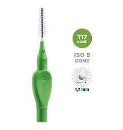 Міжзубний йоржик Curasept Proxi T17cone, ISO5 (1.7 мм, зелений), 1 шт