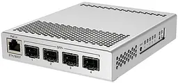 Комутатор Mikrotik CRS305-1G-4S+IN, 4x SFP+ ports, 1x Gigabit Ethernet, металевий enclosure - мініатюра 2