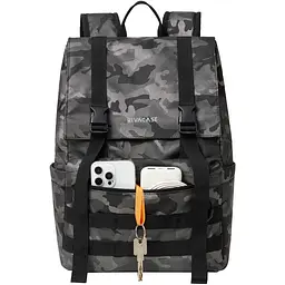 Рюкзак Rivacase Sherwood 7621 15.6` Grey Camo [143667] - мініатюра 5