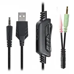 Навушники Real-El GDX-7620 Black (GDX-7620 Black) - мініатюра 8