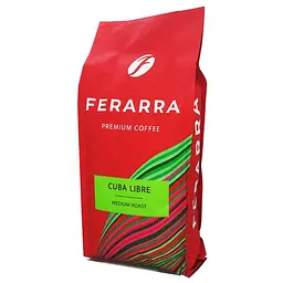 Кава Ferarra Cuba Libre в зернах 1 кг (ящик 10 кг) - мініатюра 2
