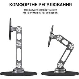 Підставка для смартфона OfficePro MS760G Aluminium Alloys Grey [129092] - мініатюра 7