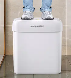 Відро для сміття з кришкою Joybos Z39 для ванної кімнати (JBS-LJT-S02B2-JWT) - мініатюра 10