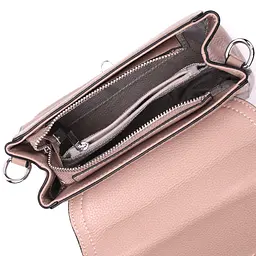Жіноча шкіряна сумка з цікавою металевою клямкою Vintage 19х15х9 см sum0029041 - мініатюра 8