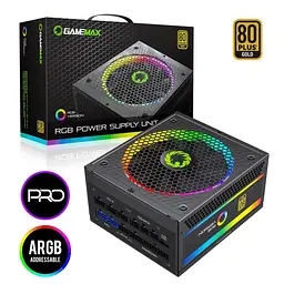Блок живлення GameMax RGB850 PRO (RGB850 PRO) - мініатюра 8